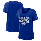 Nike Buffalo Bills Women's 2025 Rivalries Collection Slub Dri-FIT T-Shirt Royal