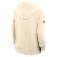 Nike Arizona Cardinals Women's 2025 Rivalries Collection Standard Issue Sideline Dri-FIT Hoodie Natural