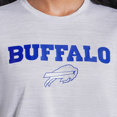 Nike Buffalo Bills Women's 2025 Rivalries Collection Sideline Velocity Dri-FIT T-Shirt White