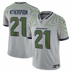 Nike Devon Witherspoon Seattle Seahawks 2025 Rivalries Collection Limited Jersey Wolf Gray