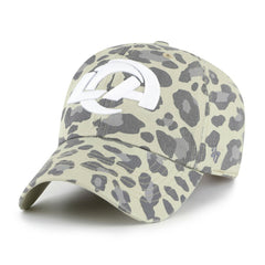 47 brand Los Angeles Rams '47 Women's Bagheera Clean Up Adjustable Hat Gray