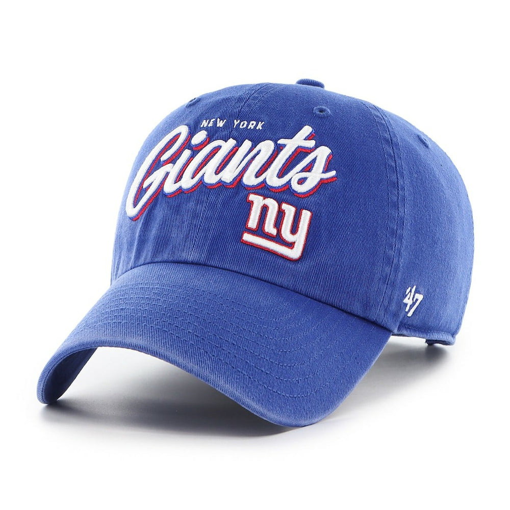 47 brand New York Giants '47 Women's Ariana Clean Up Adjustable Hat Royal