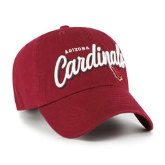 47 brand Arizona Cardinals '47 Women's Ariana Clean Up Adjustable Hat Cardinal