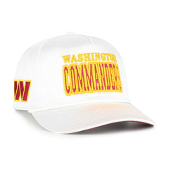 47 brand Washington Commanders '47 Women's Outspoken Hitch Adjustable Hat White
