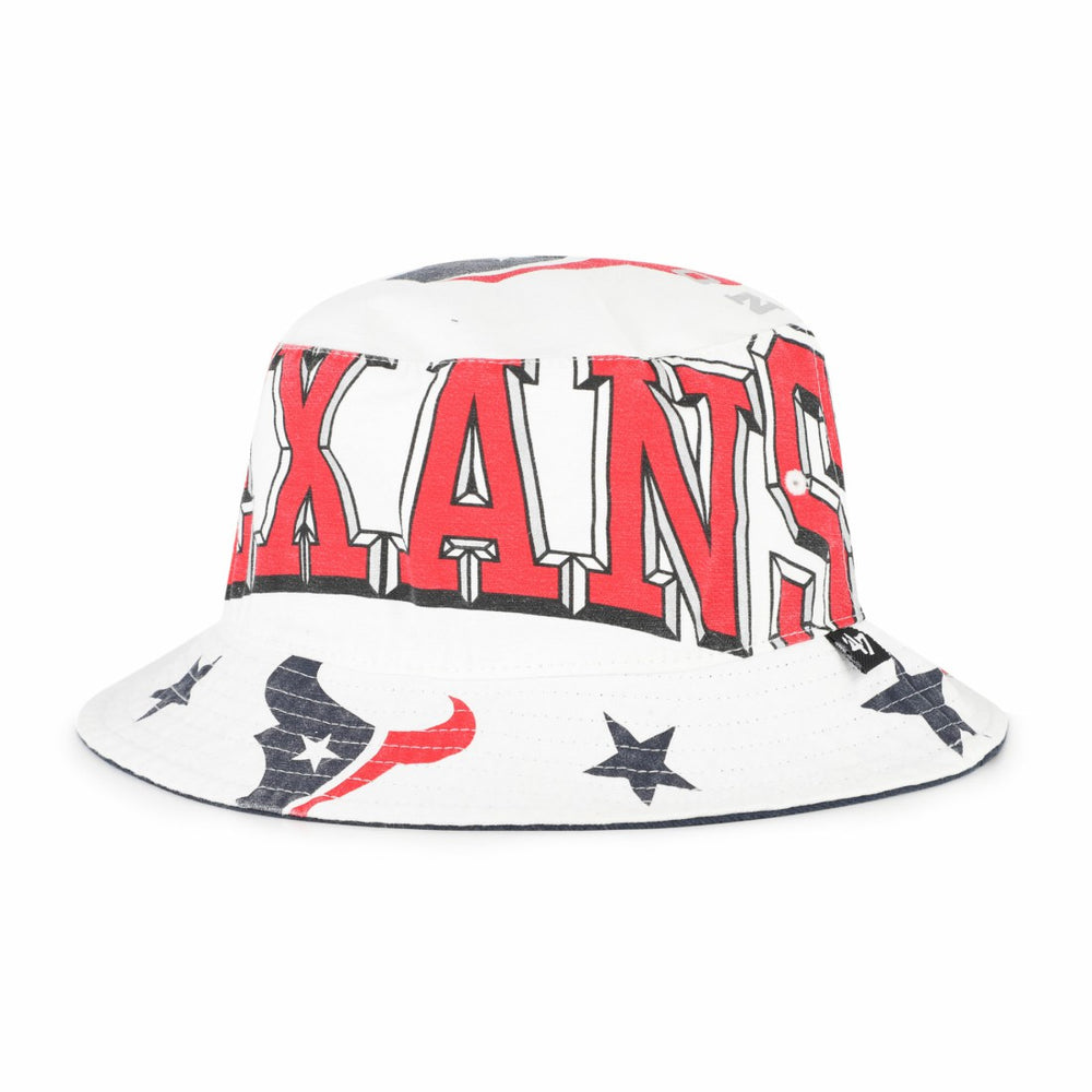 47 brand Houston Texans '47 Women's Energize Bucket Hat White