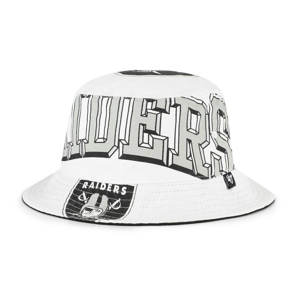 47 brand Las Vegas Raiders '47 Women's Energize Bucket Hat White