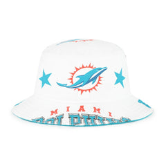 47 brand Miami Dolphins '47 Women's Energize Bucket Hat White