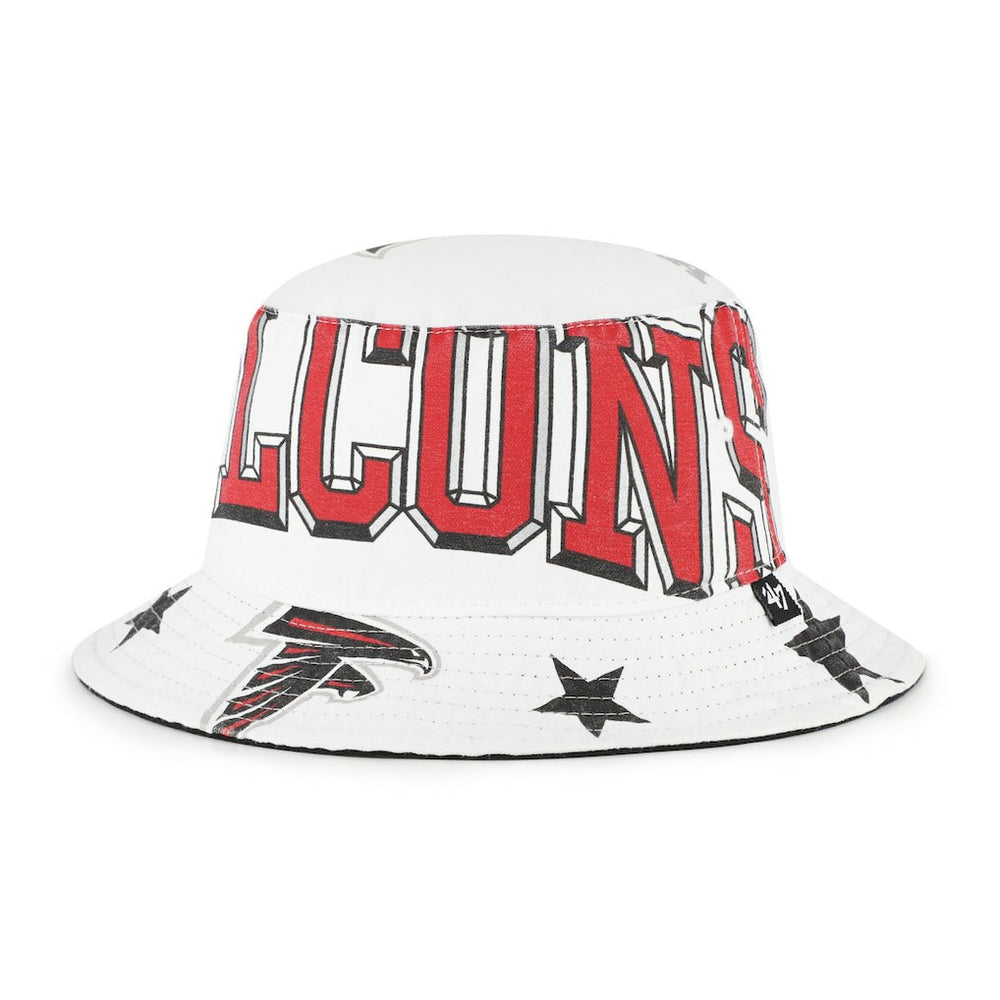 47 brand Atlanta Falcons '47 Women's Energize Bucket Hat White