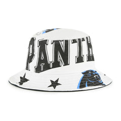 47 brand Carolina Panthers '47 Women's Energize Bucket Hat White