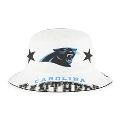 47 brand Carolina Panthers '47 Women's Energize Bucket Hat White