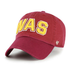 47 brand Washington Commanders '47 Women's Zoey Clean Up Adjustable Hat Burgundy
