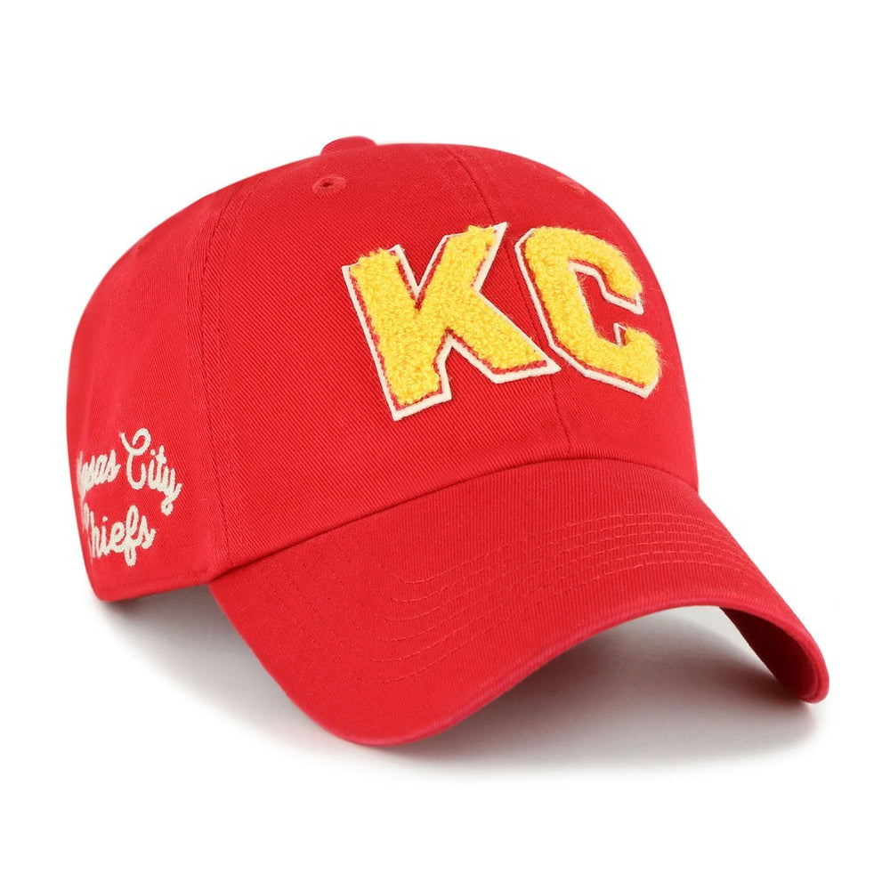 47 brand Kansas City Chiefs '47 Women's Zoey Clean Up Adjustable Hat Red