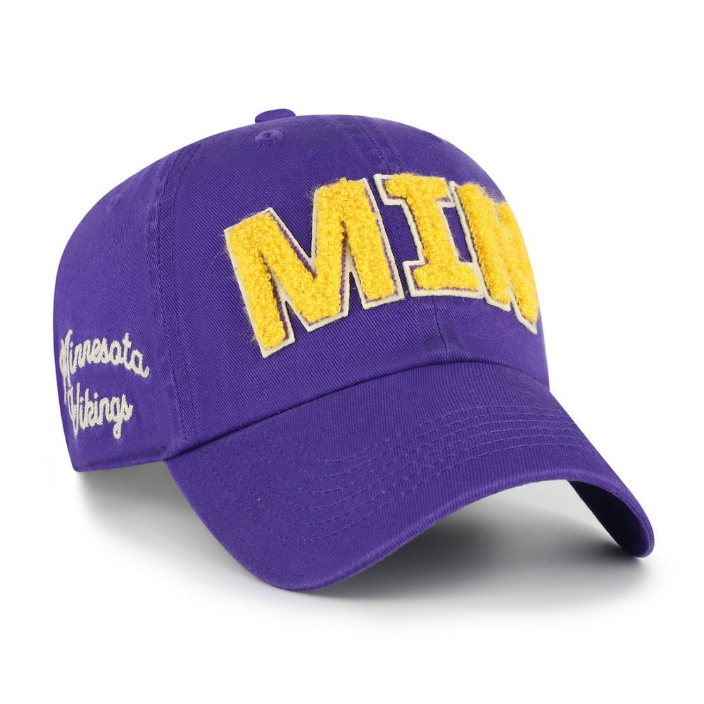 47 brand Minnesota Vikings '47 Women's Zoey Clean Up Adjustable Hat Purple