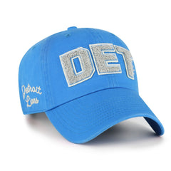 47 brand Detroit Lions '47 Women's Zoey Clean Up Adjustable Hat Blue