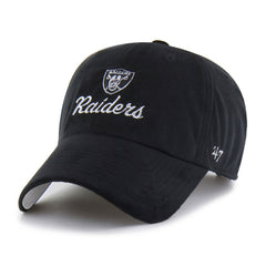 47 brand Las Vegas Raiders '47 Women's Spirited Clean Up Adjustable Hat Black