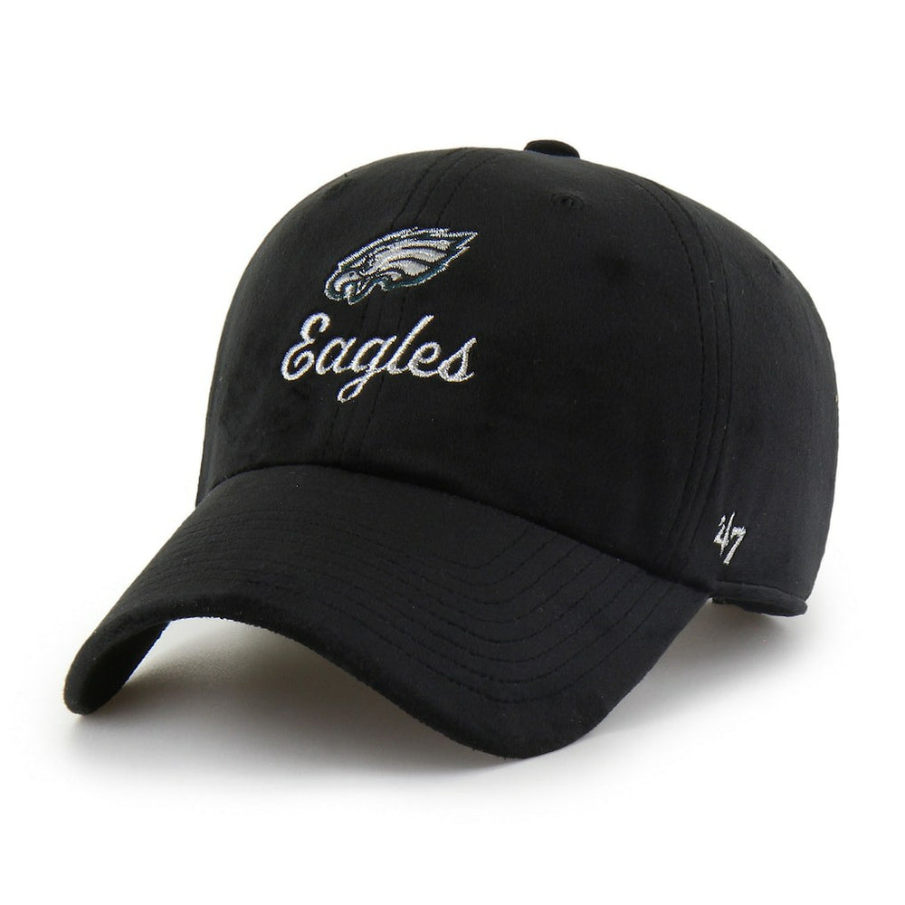 47 brand Philadelphia Eagles '47 Women's Spirited Clean Up Adjustable Hat Black