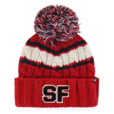 47 brand San Francisco 49ers '47 Women's Emma Cuffed Knit Hat with Pom Scarlet