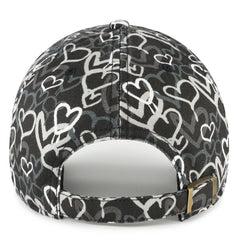 47 brand Las Vegas Raiders '47 Girls Youth Mural Clean Up Adjustable Hat Black
