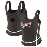 Tampa Bay Buccaneers WEAR by Erin Andrews Women's Square Neck Tank Top Pewter