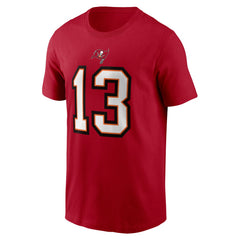 Nike Tampa Bay Buccaneers Player Name & Number T-Shirt Red