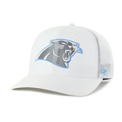 47 brand Carolina Panthers '47 Snowball Trophy Stretch Fit Hat White