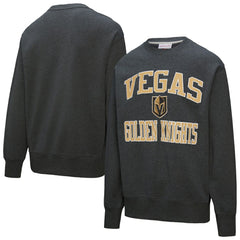 Vegas Golden Knights Mitchell & Ness Playoff Win Fleece Pullover Sweatshirt - Black - NHL 202679027