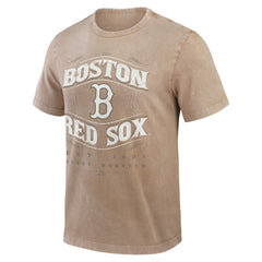 Boston Red Sox Darius Rucker Collection by Fanatics Sun Faded T-Shirt - Tan - Fanatics Sale