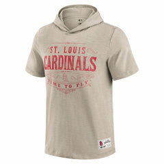 St. Louis Cardinals Darius Rucker Collection by Fanatics Hooded T-Shirt - Tan - Fanatics Discount