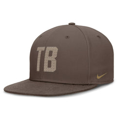 Tampa Bay Rays Nike True Statement 20th AnniversaryPerformance Fitted Hat - Brown - Nike on Sale