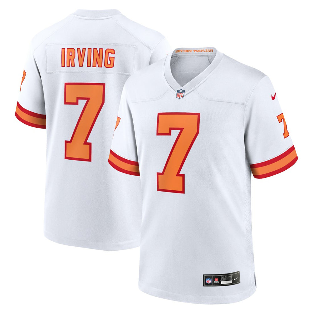 Nike Bucky Irving '76 Tampa Bay Buccaneers Game Jersey White