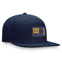 St. Louis Blues Fanatics Authentic Pro Training Camp Snapback Hat - Navy - NHL 202682622