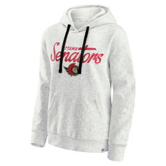 Ottawa Senators Fanatics Women's True Classics Quilted Pullover Hoodie - Oatmeal - NHL 202683196