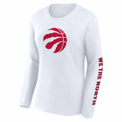 Toronto Raptors Women's Long Sleeve T-Shirt White | Fanatics US