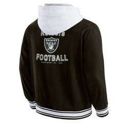 Fanatics Las Vegas Raiders Darius Rucker Collection Full-Snap Hoodie Jacket Black
