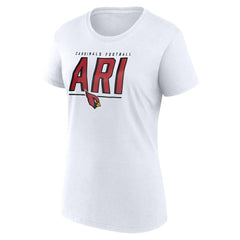 Fanatics Arizona Cardinals Women's Cheerleader T-Shirt White