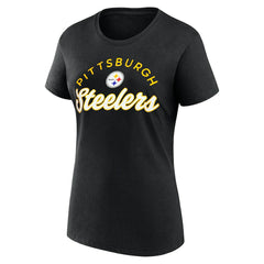 Fanatics Pittsburgh Steelers Women's Primary Component T-Shirt Black