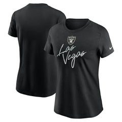 Nike Las Vegas Raiders Women's Team City Roll T-Shirt Black