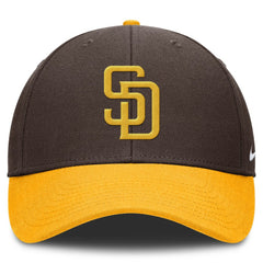 San Diego Padres Nike Club Performance Adjustable Hat - Brown - Nike Lifestyle