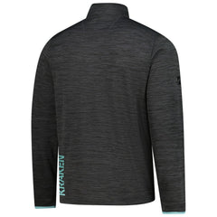 Seattle Kraken Fanatics Authentic Pro Lightweight Quarter-Zip Pullover - Heather Charcoal - NHL 202684845
