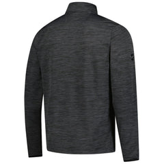 Calgary Flames Fanatics Authentic Pro Lightweight Quarter-Zip Pullover - Heather Charcoal - NHL 202684867