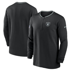 Nike Las Vegas Raiders Coach Half-Zip Sweatshirt Black
