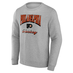 Philadelphia Flyers Fanatics Light the Candle Fleece Pullover Sweatshirt - Gray - NHL 202685652