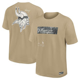 Nike Minnesota Vikings Statement Max90 T-Shirt Tan