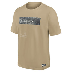 Nike Carolina Panthers Statement Max90 T-Shirt Tan