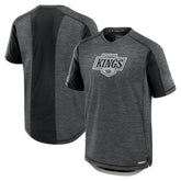 Los Angeles Kings Fanatics Authentic Pro Rink Performance T-Shirt - Heather Charcoal - NHL 202687824
