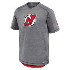 New Jersey Devils Fanatics Authentic Pro Rink Performance T-Shirt - Heather Gray - NHL 202687830