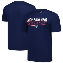 Fanatics New England Patriots Blocked T-Shirt Navy