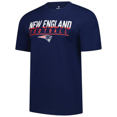 Fanatics New England Patriots Blocked T-Shirt Navy