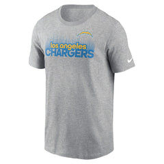 Nike Los Angeles Chargers Local Essential T-Shirt Heather Gray