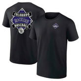 Colorado Rockies Fanatics Field Play T-Shirt - Black - Fanatics Lifestyle